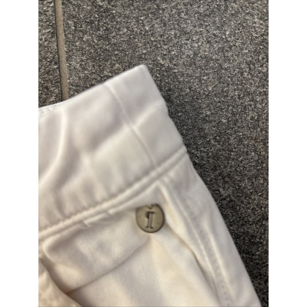 Anthropologie Pilcro Hyphen Stretch Cotton Chinos White  Women's Size 32 - Picture 4 of 16